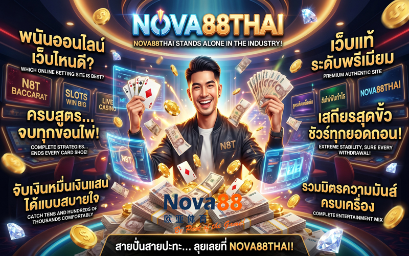 พนันออนไลน์ เว็บไหนดี